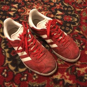 adidas Shoes - Red Adidas Gazelle Sneakers adidas Shoes - Red Adidas Gazelle Sneakers